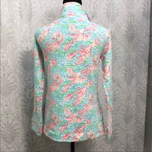 Top Lilly Pulitzer Lobstrah Roll Popover - Taille L - Rare Et Holy Grail - Neuf Sans étiquettes